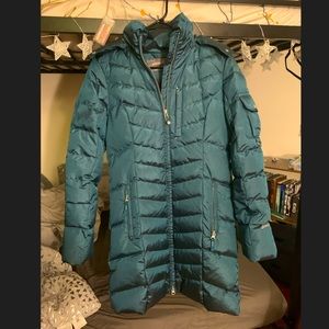 Eddie Bauer women’s Parka (turquoise)